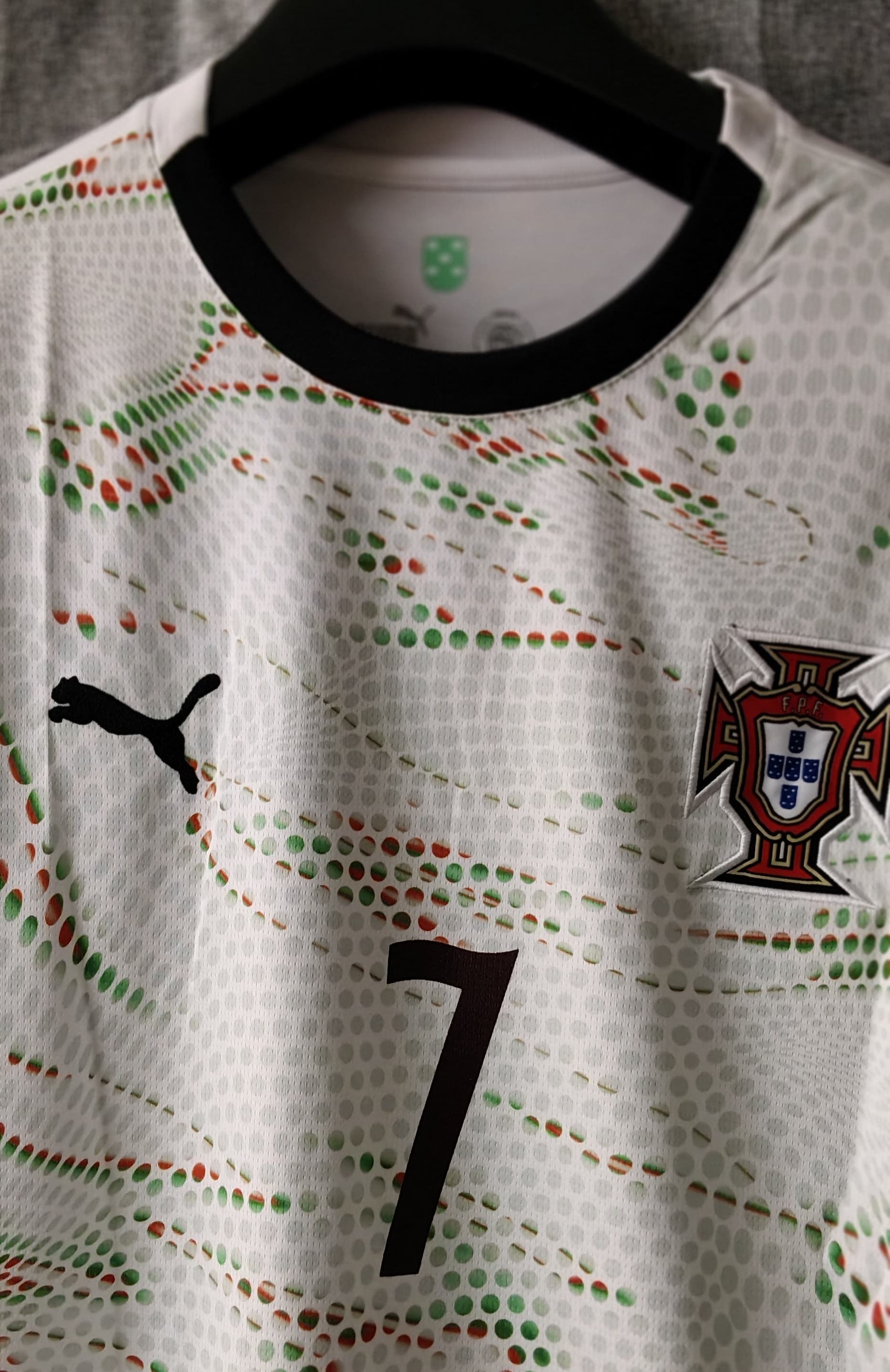 Portugal Ronaldo Away Euro cup full sleeve Jersey 2025 [Superior Quality]