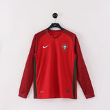 Retro Portugal Home Full Sleeve Jersey .