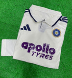 India Test Cricket Full Sleeve Jersey with brand 2026 [Player's Quality]