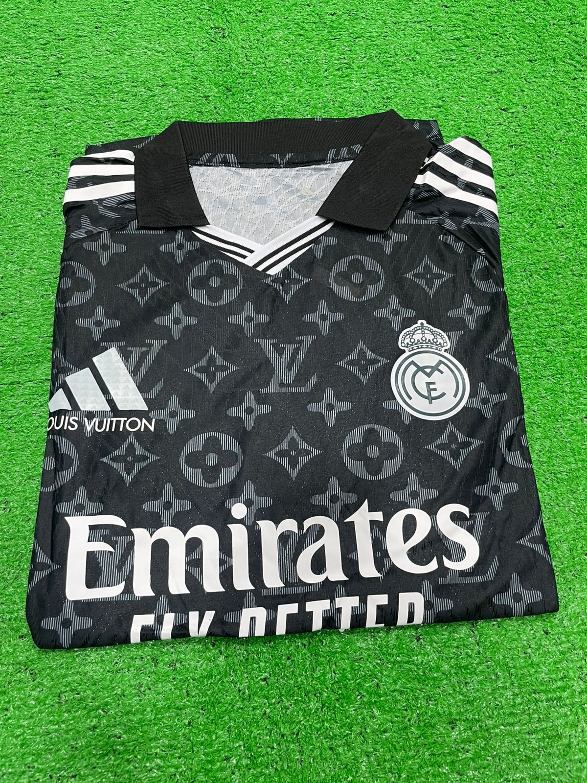 R Madrid x Louis Vuitton Black Jersey 2026/27 [Player's Quality]