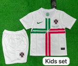 Portugal Away Kids/Youth  Jersey & Shorts. Espain.12.