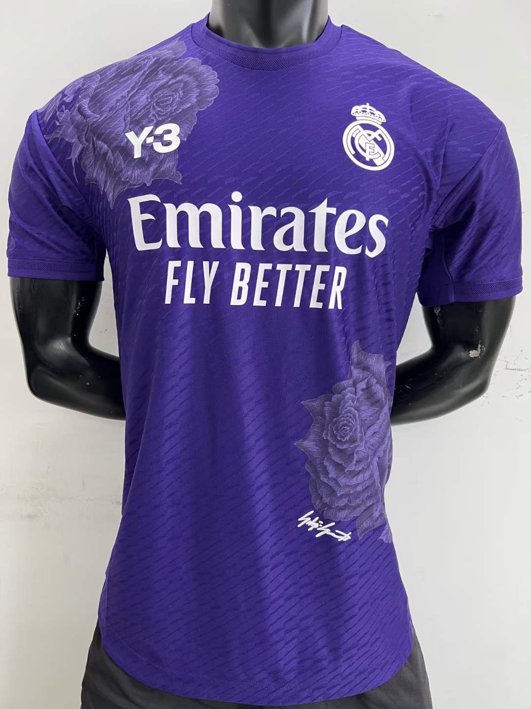 Real Madrid Y-3 purple Jersey 2023/24 [Player's Quality]