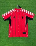 Manchester United  Red Baseball Jersey  2025/26 [Player's Quality]