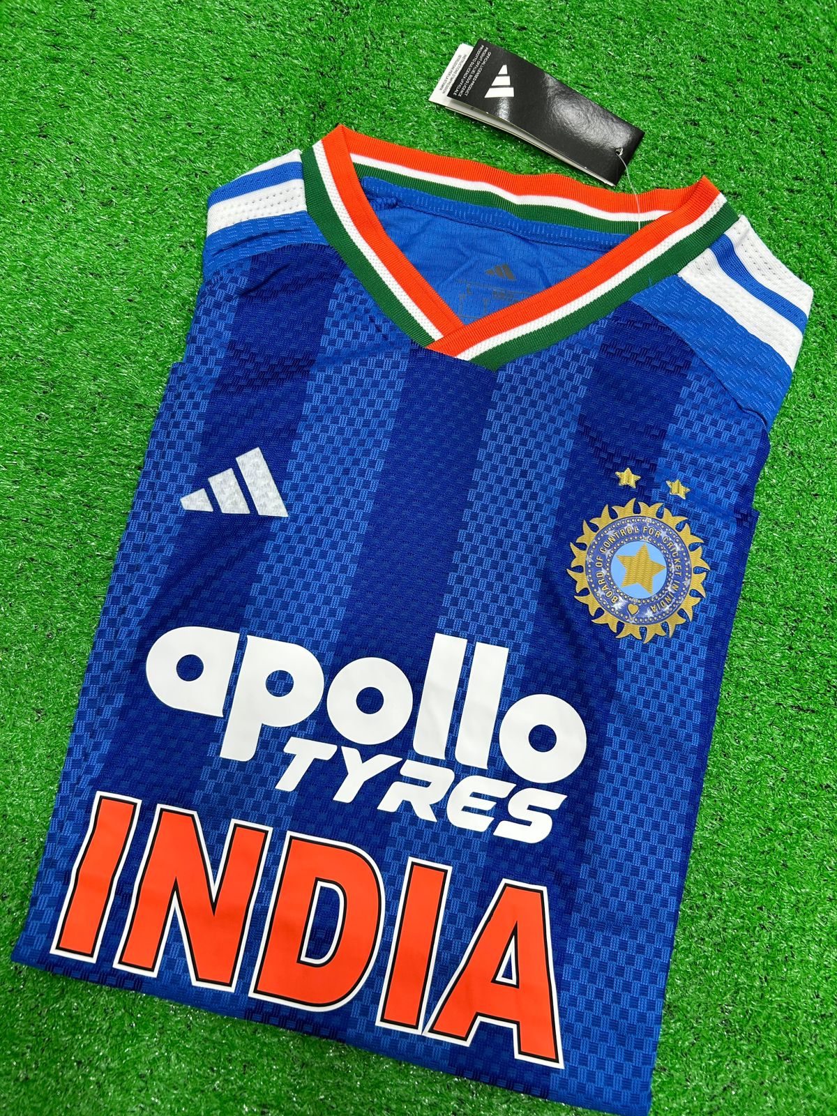 IND T20 WC Cricket Jersey with Sponsor 2026 [Player's Quality]