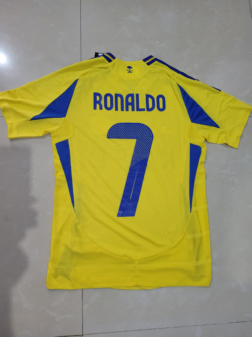 Al Nassr Ronaldo Home Jersey 2024/25 [Player's Quality]