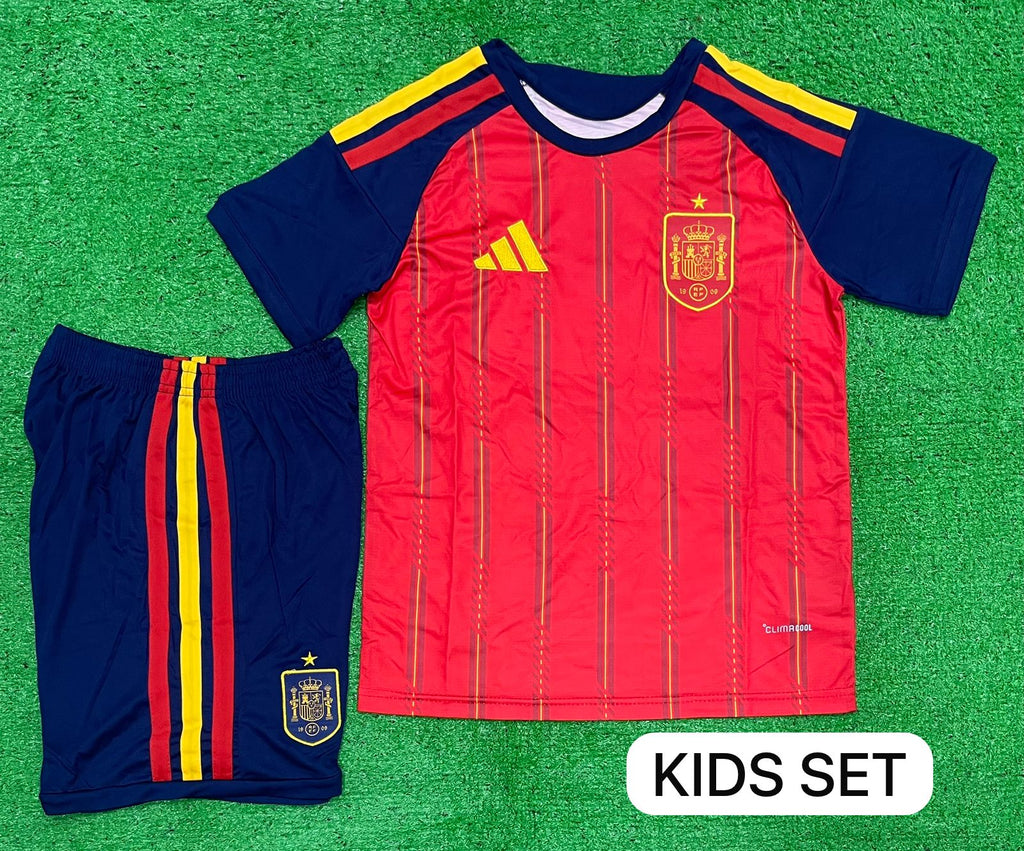 Spain Kids/Youth Home Jersey & Shorts WC 2026