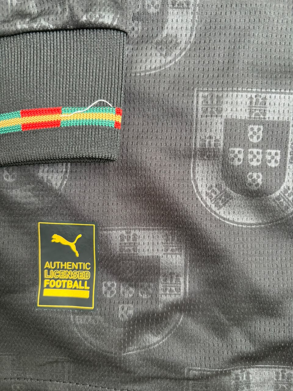 The Final Ronaldo Portugal Black Panther Full Sleeve Jersey WC 2026 [Superior Quality]