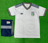 Italy Away Jersey with Shorts  WC 2026 [Premium Quality]