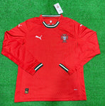 Portugal Home Full Sleeve Slim fit Jersey 2025 [Superior Quality]