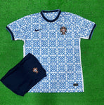 Portugal Away Euro cup Jersey 2 with Shorts 2025 [Premium Quality]