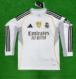 R Madrid Home Jersey Full sleeve with Badge 2025/26 [Superior Quality]