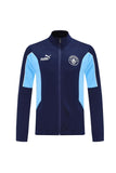 Manchester city Anthem Away Blue Jacket 25/26.