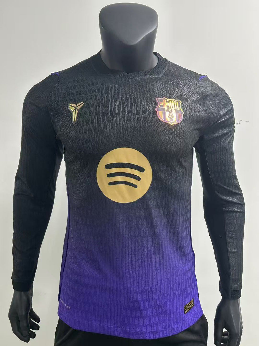 Barcelona Mamba x Bryant Away Full Sleeve Jersey 2026/27 [Player's Quality]