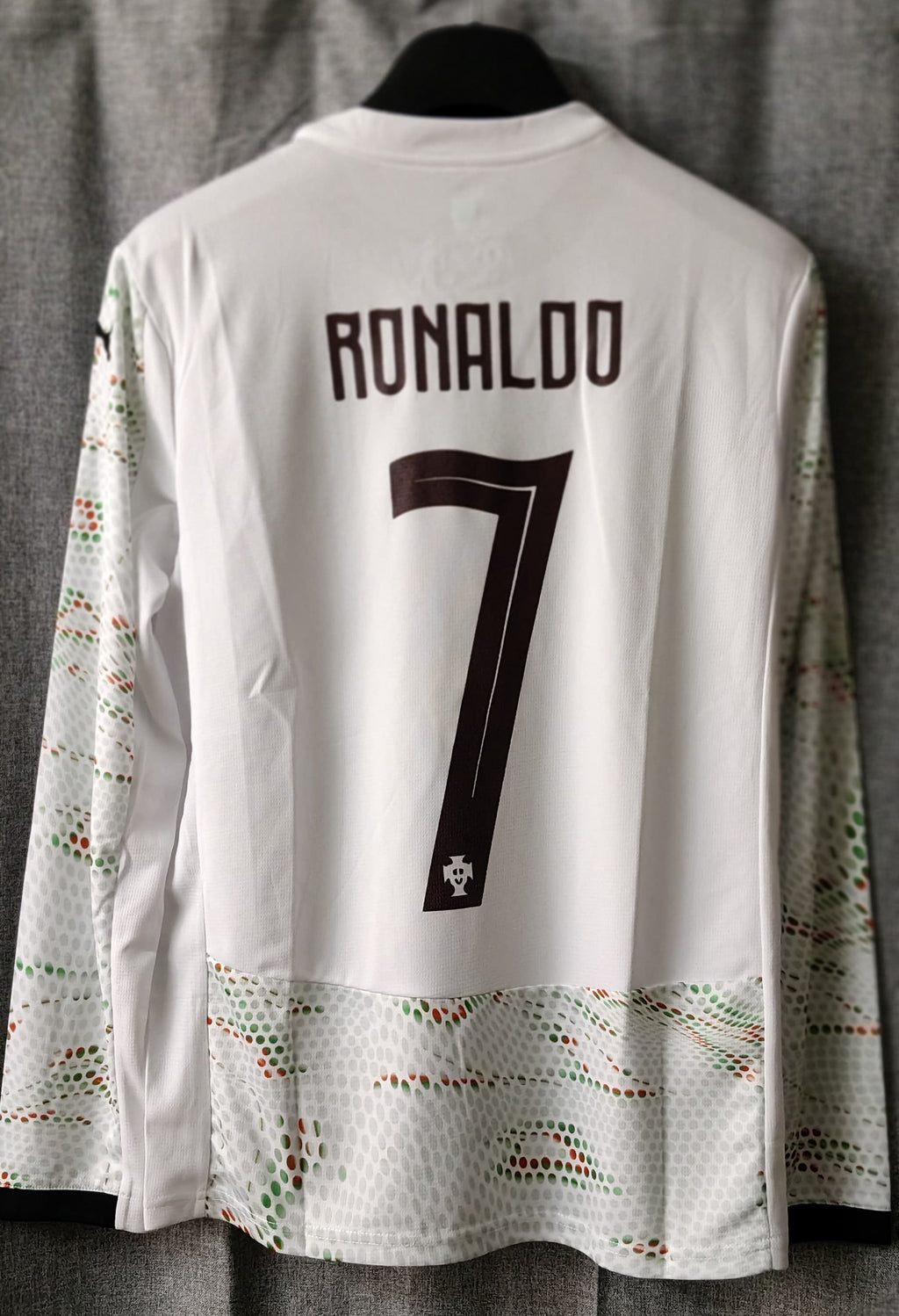 Portugal Ronaldo Away Euro cup full sleeve Jersey 2025 [Superior Quality]