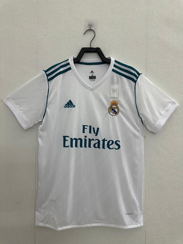 Retro Real Madrid Home UCL Final Jersey 2017/18