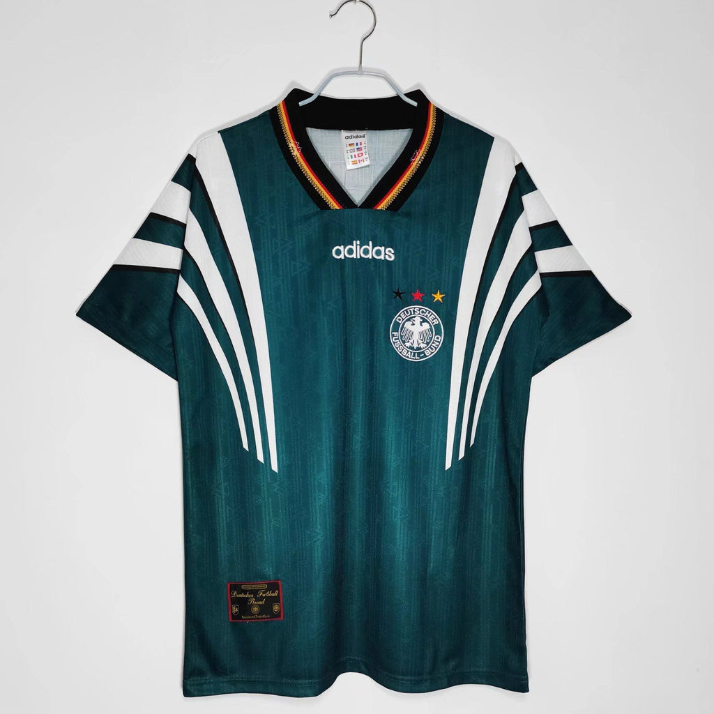 Retro Germany Away Jersey With Shorts 1996/97