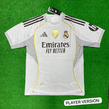 R Madrid Home Jersey 2025/26 [Player's Quality]