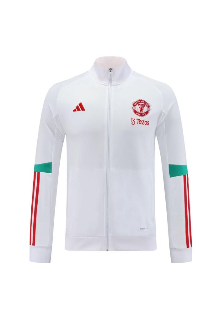 Manchester United Training Jacket White