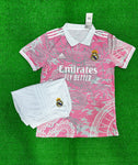 Real Madrid Pink  Dragon Jersey With Shorts 2023/24 [premium Quality]