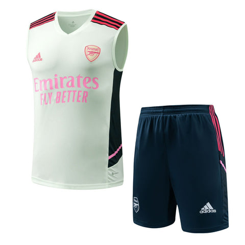 ARS Sleeveless Pre-Match Jersey with Shorts Black 2022/23 [Premium Quality]