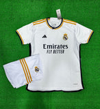 R Madrid Home Jersey with Shorts 2023/24 [Premium Quality]