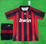Retro AC Milan Home Jersey with Shorts 06/07.