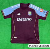 Aston Villa Home Jersey 2025/26 [Player's Quality]