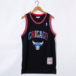 Chicago Bulls  Black/ Multicolor Basketball Jersey [Stitch]
