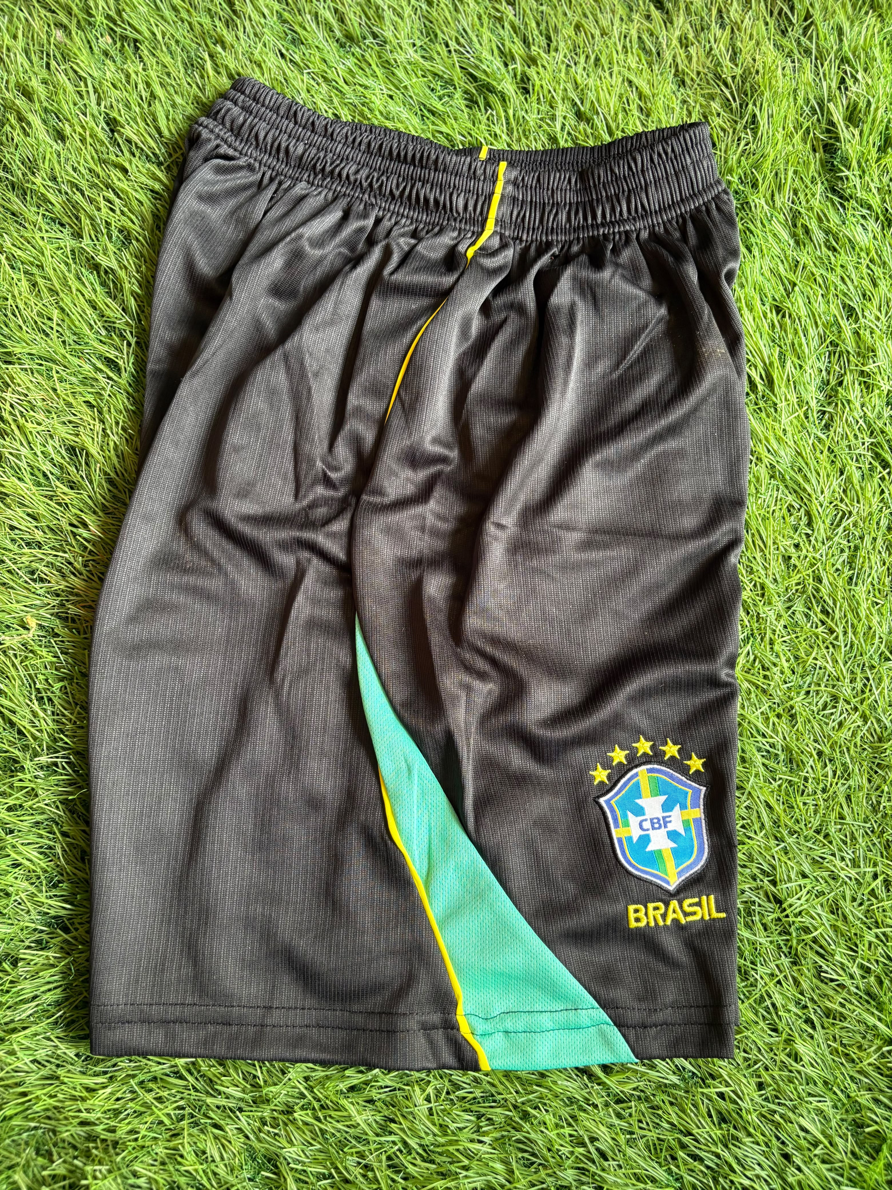 Brazil Away Black Shorts WC 2026
