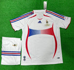 Retro France Away Jersey with Shorts 2006/07.