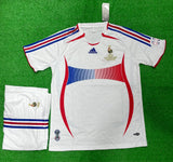 Retro France Away Jersey with Shorts 2006/07.