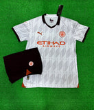 Manchester City away Jersey With Shorts 2023/24 [Premium Quality]