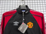 Manchester United Black/Red Anthem winchester Jacket 2025/26