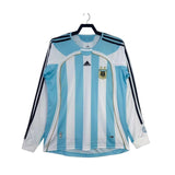Retro Argentina Home World cup full sleeve Jersey 2006