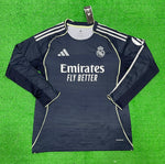 Real Madrid Away Full Sleeve Jersey 2025/26 [Superior Quality]