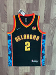 OKLAHOMA 2 BLACK Basketball Jersey [Stitch]