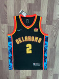 OKLAHOMA 2 BLACK Basketball Jersey [Stitch]