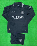 Manchester city Away Full Sleeve Jersey with Shorts 2025/26 [Premium Quality]