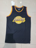 Lakers Los angles 2 Black yellow Basketball Jersey Only[Print]