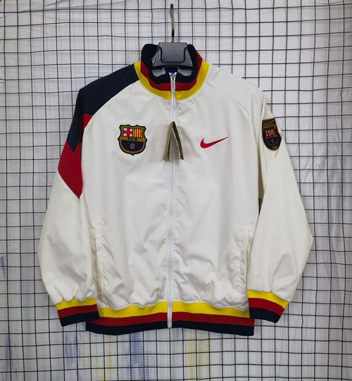 BARCELONA Home white Anthem windbreaker Jacket 2025/26