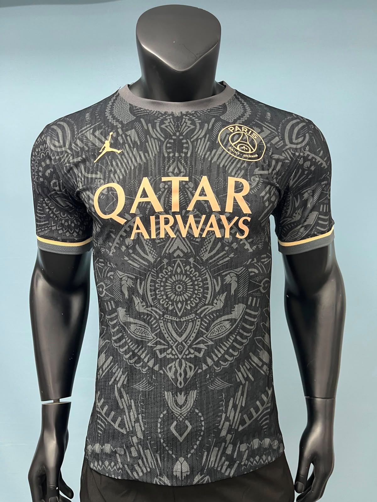 PSG Black 'Gold Tapestry' Jersey 2026/27 [Player's Quality]