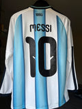 Argentina Messi Home Full Sleeve Jersey World Cup 2026 [Superior Quality]