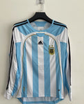 Retro Argentina Home full sleeve Jersey 2006
