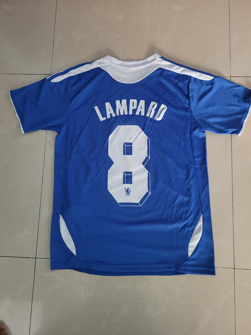 Retro Chelsea Home Lampard Jersey with Shorts Final Munich 2012