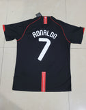 Retro Manchester United Away Ronaldo Jersey with Shorts 07/08