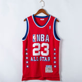 NBA 23 All Stars Red/White Basketball Jersey [Stitch]