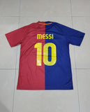 Retro Barcelona Home Messi Jersey with Shorts 2009 UCL Final Edition
