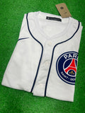PSG White  Baseball Jersey  2025/26 [Player's Quality]