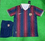 Barcelona Home 125 Yrs. Jersey With Shorts 2025/26 [Premium Quality]