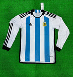 Argentina Home Jersey Full sleeve 22 /23.3 star. [Superior Quality]